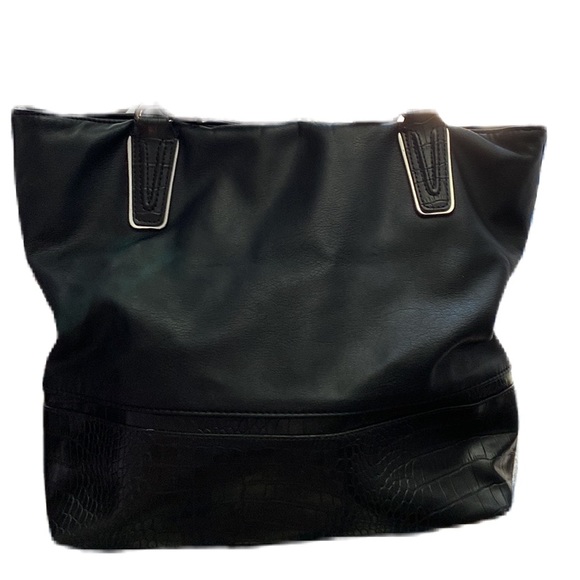 Simply Vera Wang black large bag NWOT - Picture 3 of 6